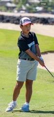 Aaron Zhang golfing